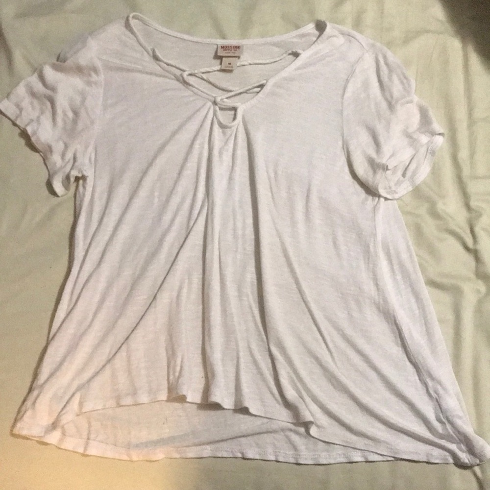 White Cross Cross top